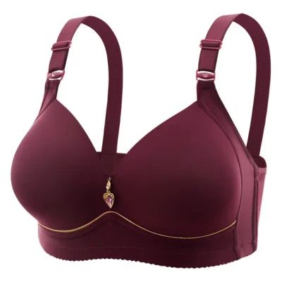 Sexy Closure Bra Women Front Fastening Bra Wireless Bras for Women Push Up Lingerie Plus Size Brassiere No Steel Ring Bra