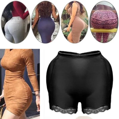 CXZD Women Hip Pads Fake Ass Butt Lifter Booties Enhancer Booty Buttocks Trimmer Waist Trainer Shapewear Body Tummy Shaper - Image 3